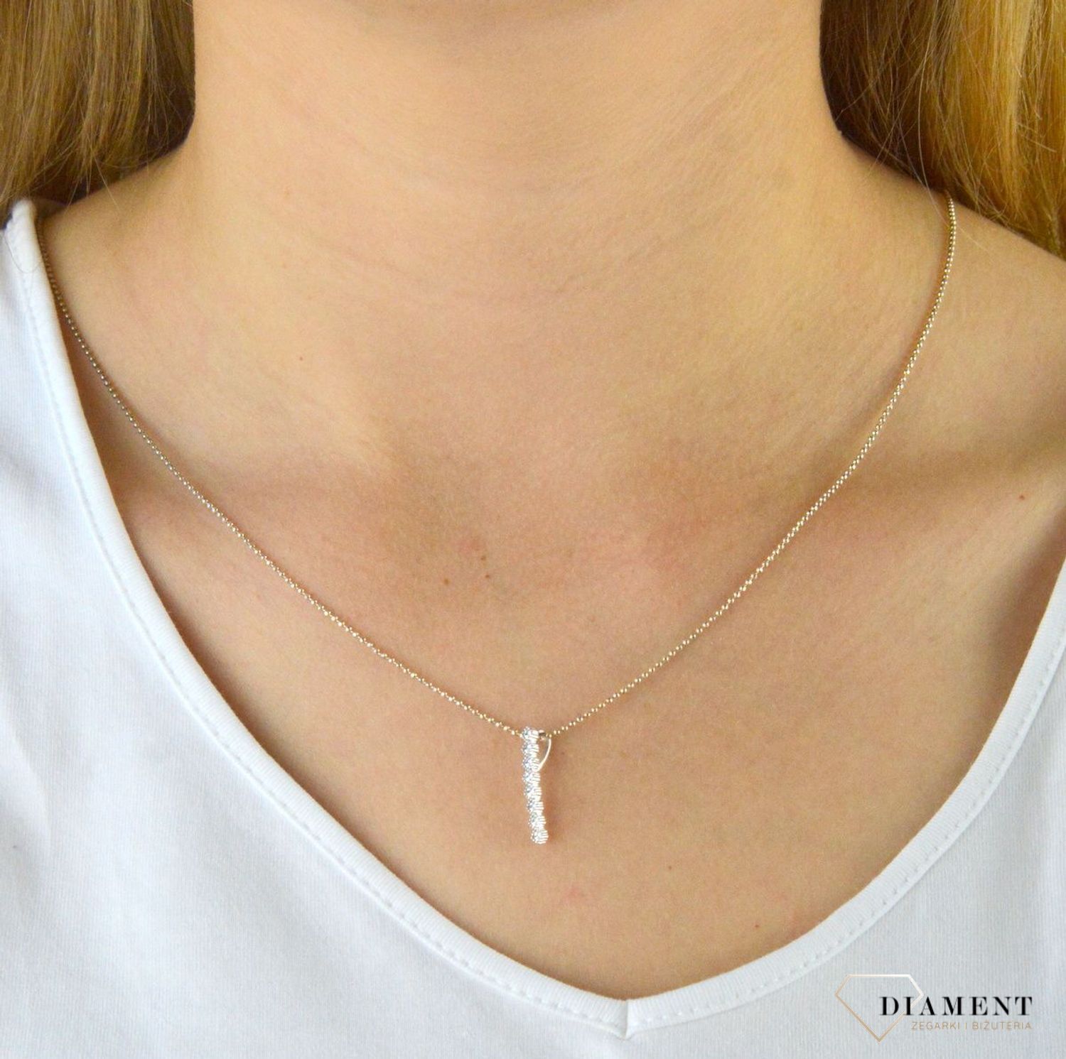 Łańcuszek srebrny kuleczki DIA-LAN-5974-925 1,1mm. Łańcuszek srebrny ozdobny. Łańcuszek srebrny o splocie ozdobnym, biżuteryjny. Łańcuszek srebrny kuleczki. Łańcuszek srebrny idealny na prezent (2).jpg